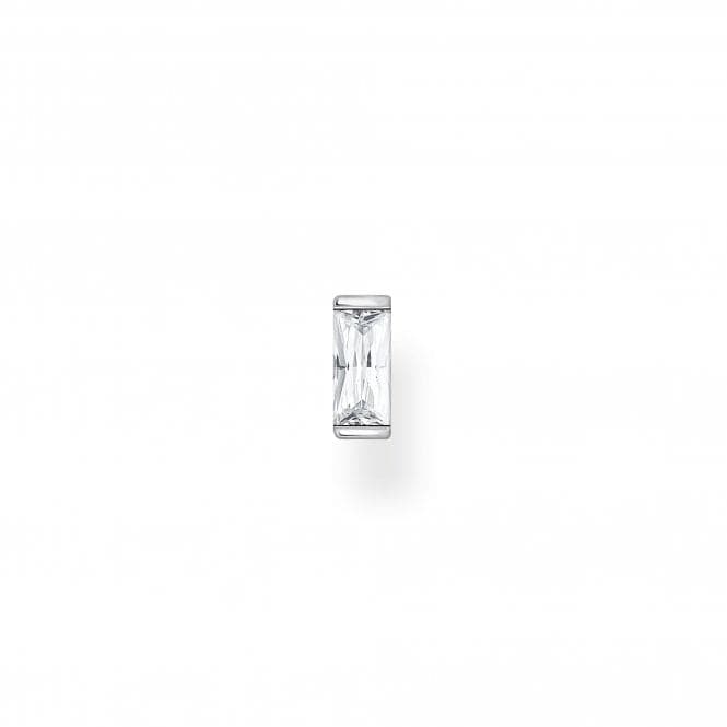 Silver Zirconia White Stone Single Ear Stud H2185 - 051 - 14Thomas Sabo Charm Club CharmingH2185 - 051 - 14