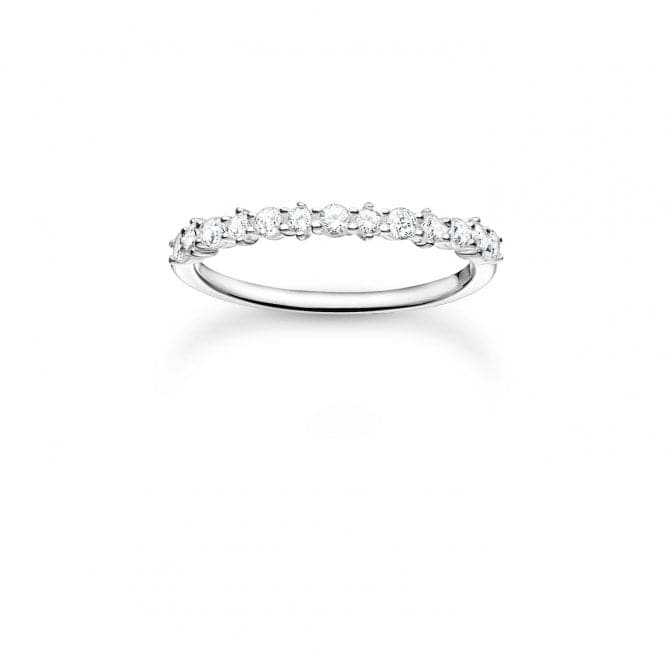 Silver Zirconia White Stones Ring TR2343 - 051 - 14Thomas Sabo Charm Club CharmingTR2343 - 051 - 14 - 48