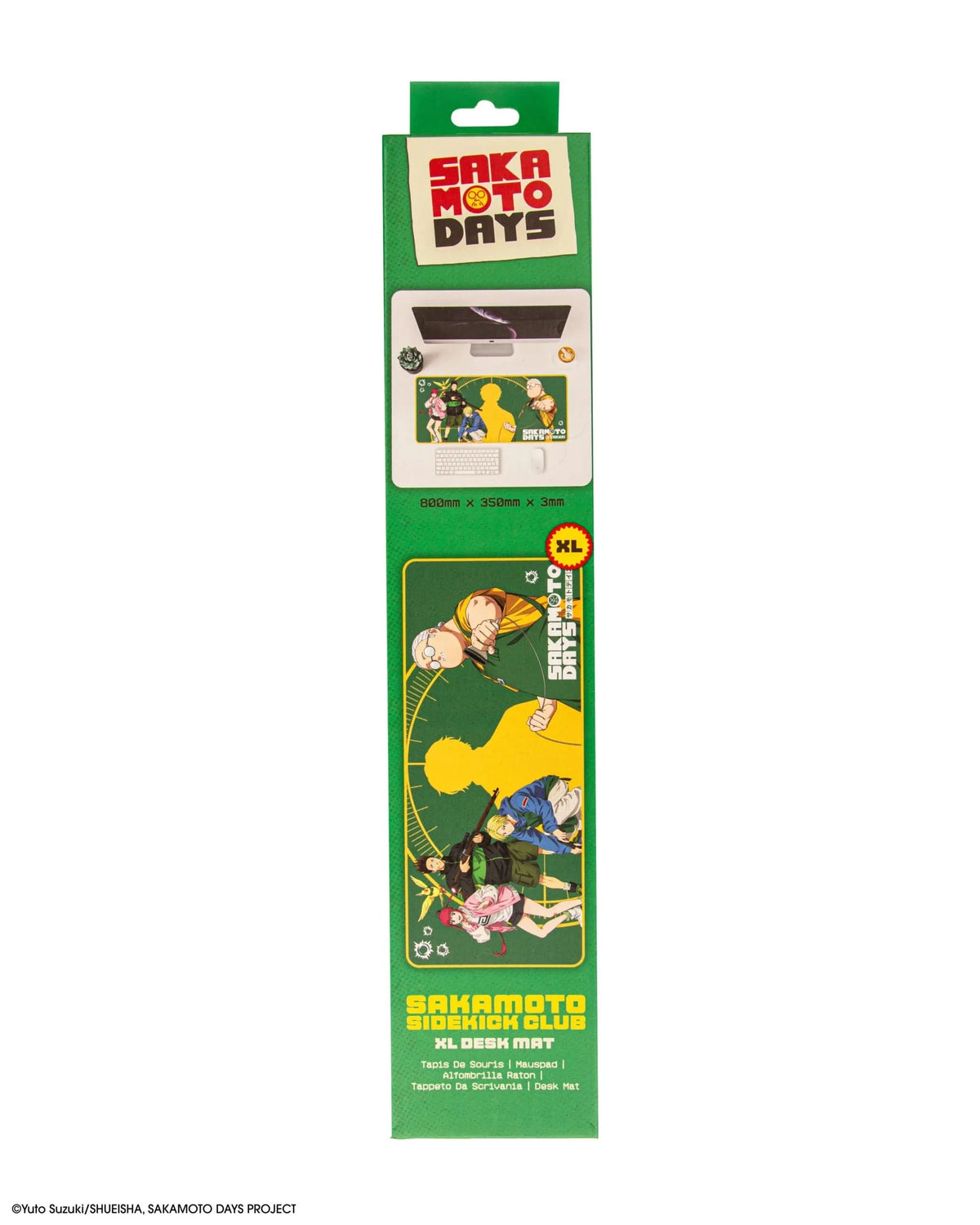 Sakamoto Days Sidekick Club Desk Mat CR2552