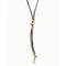 Skalator Golden Leather NecklaceUNOde50COL1163OROMAR0U