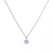 Sky Blue Cubic Zirconia Pave Pendant P4780DiamonfireP4780