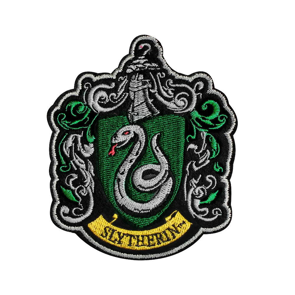 Harry Potter Set Of 6 Harry Potter Crests Patches ( Iron-on) CR2206
