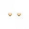 Small Heart Gold Plated Stud Earrings 4390GDDew4390GD