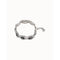 Snake Grey Faceted Crystal BraceletUNOde50PUL2239NGRMTL0U