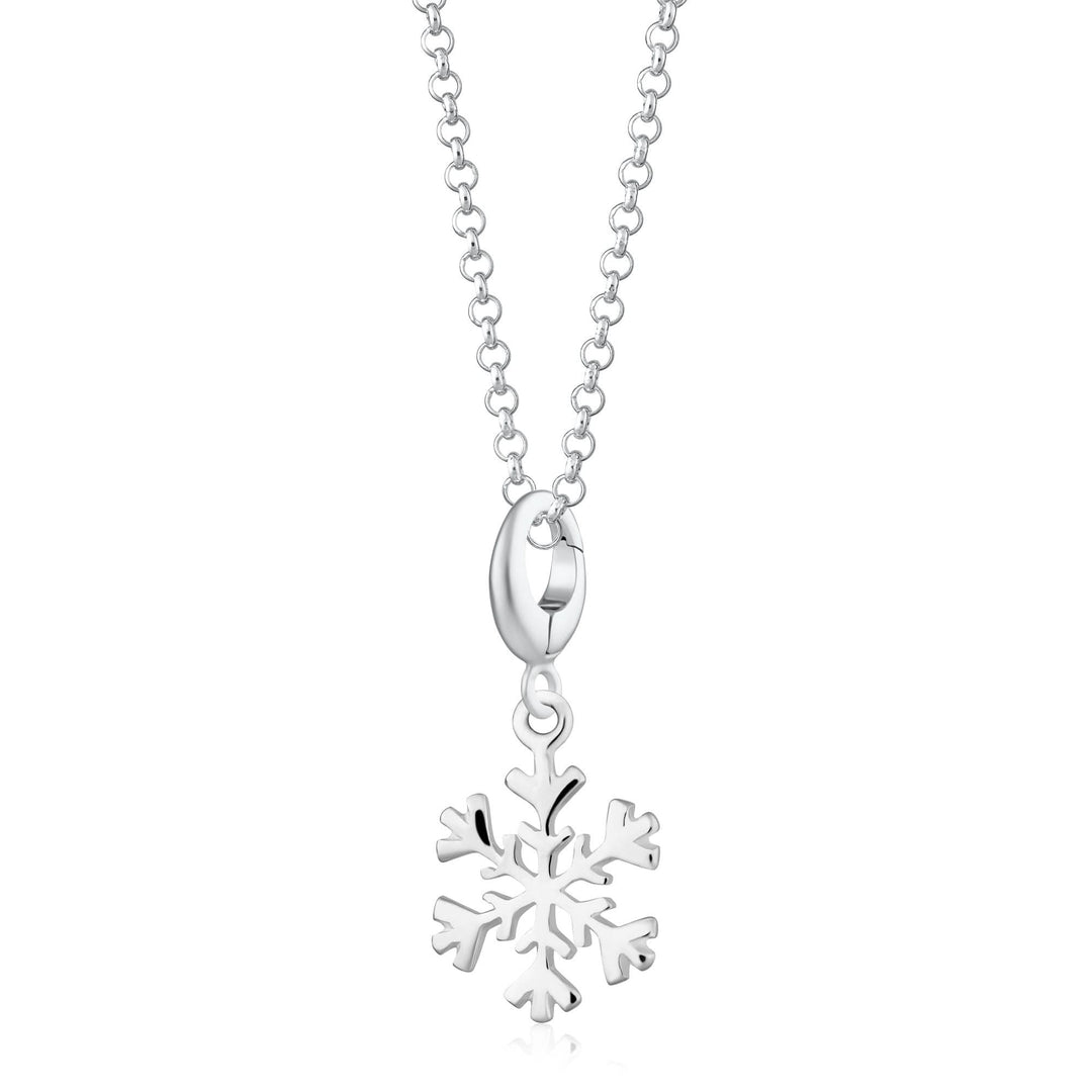 Silver Snowflake Charm CSSF