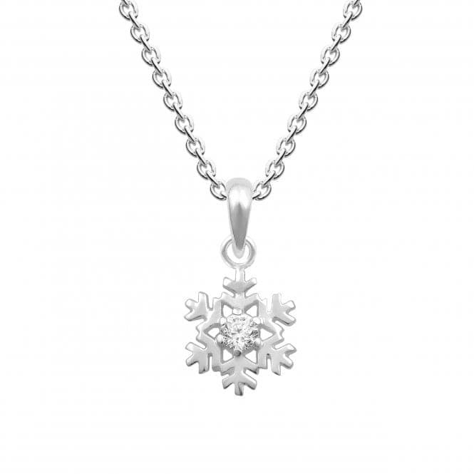 Snowflake Singular Zirconia Pendant 96832CZDew96832CZ