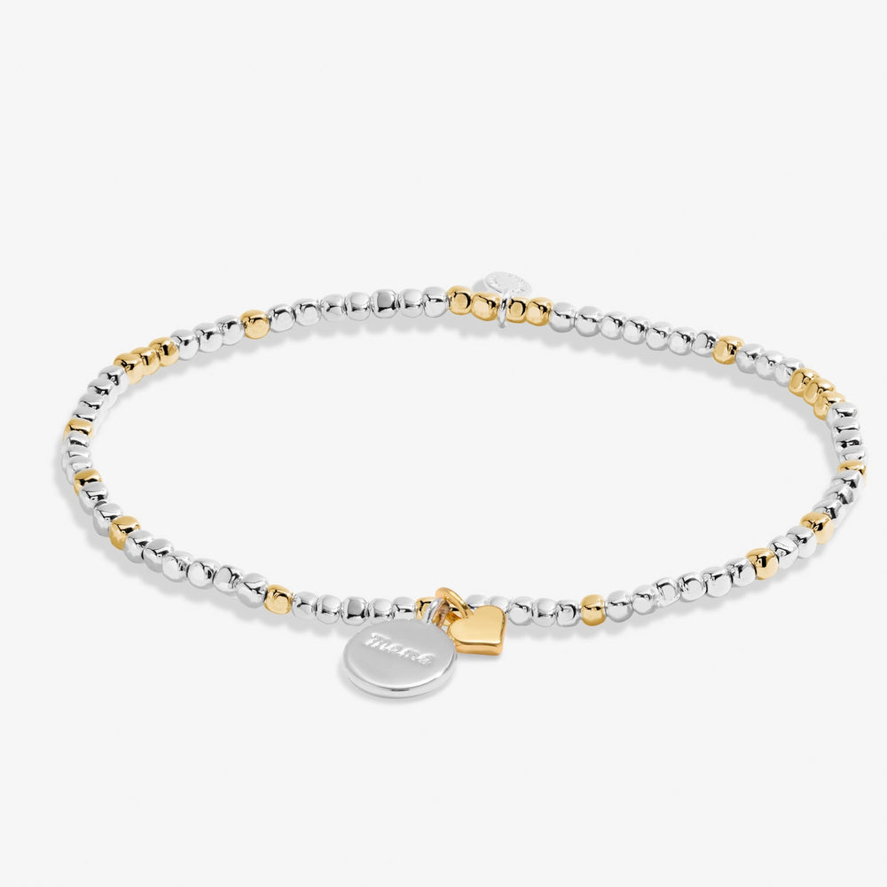 So Loved Mama Silver & Gold Plated Bracelet 8701Joma Jewellery8701