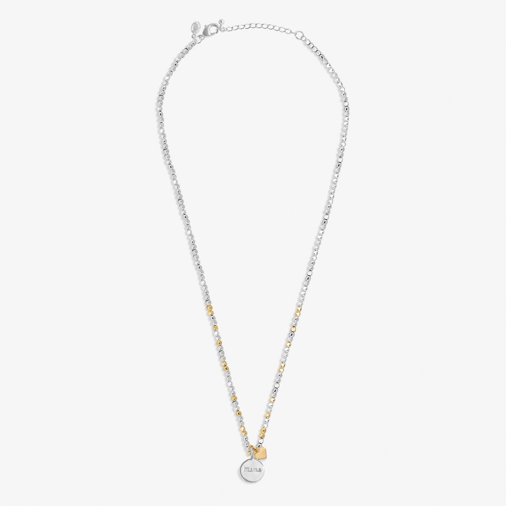 So Loved Mama Silver & Gold Plated Necklace 8704Joma Jewellery8704