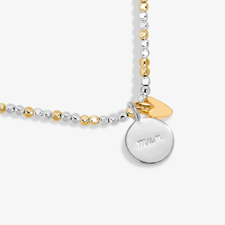 So Loved Mum Silver & Gold Plated Necklace 8702Joma Jewellery8702