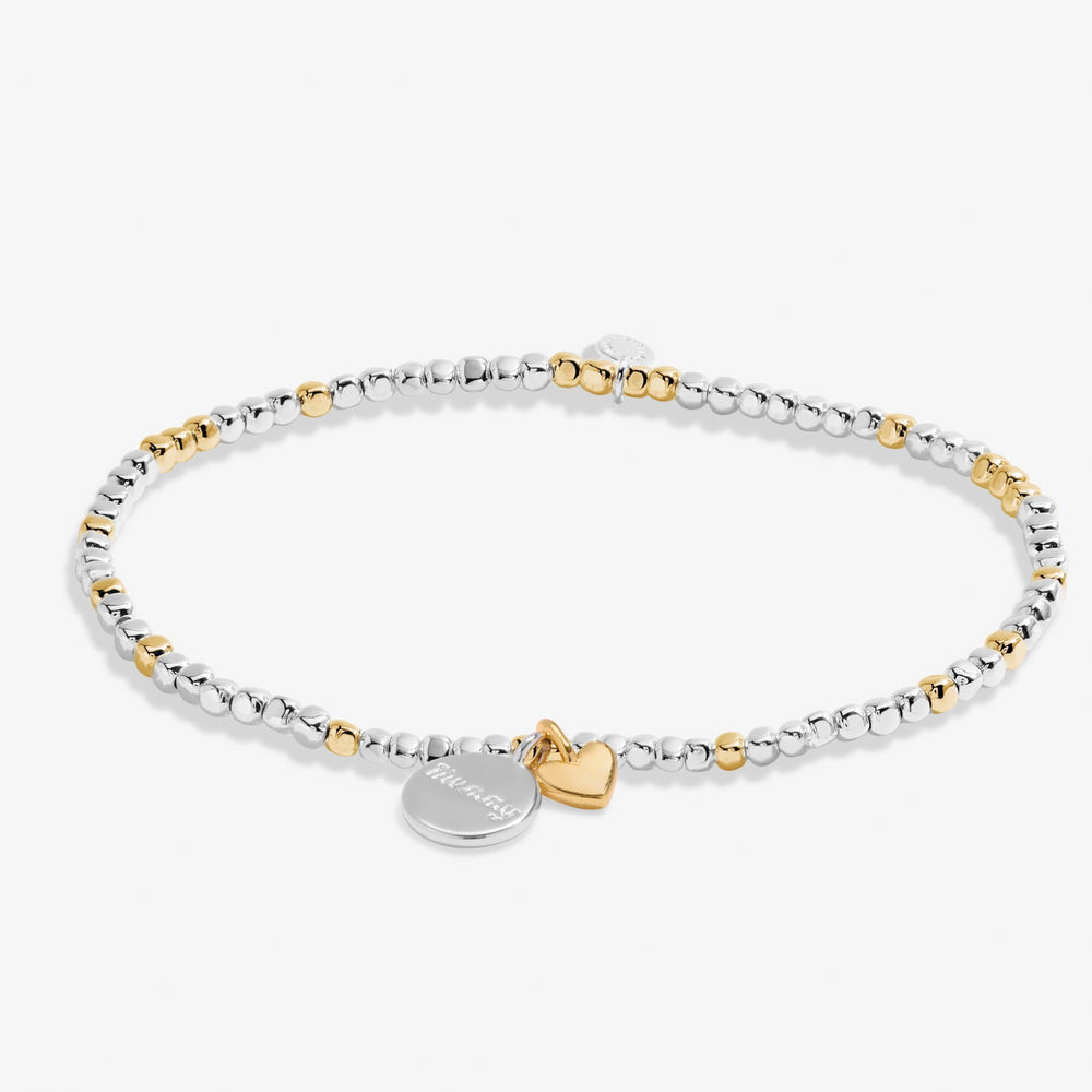 So Loved Mummy Silver & Gold Plated Bracelet 8700Joma Jewellery8700