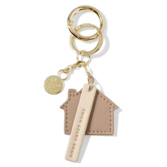 Soft Tan Chain Keyring 'Home Sweet Home' KLB3045Katie LoxtonKLB3045