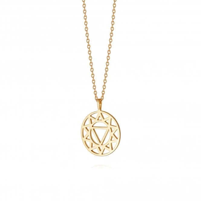 Solar Chakra 18ct Gold Plated Necklace NCHK4003DaisyNCHK4003