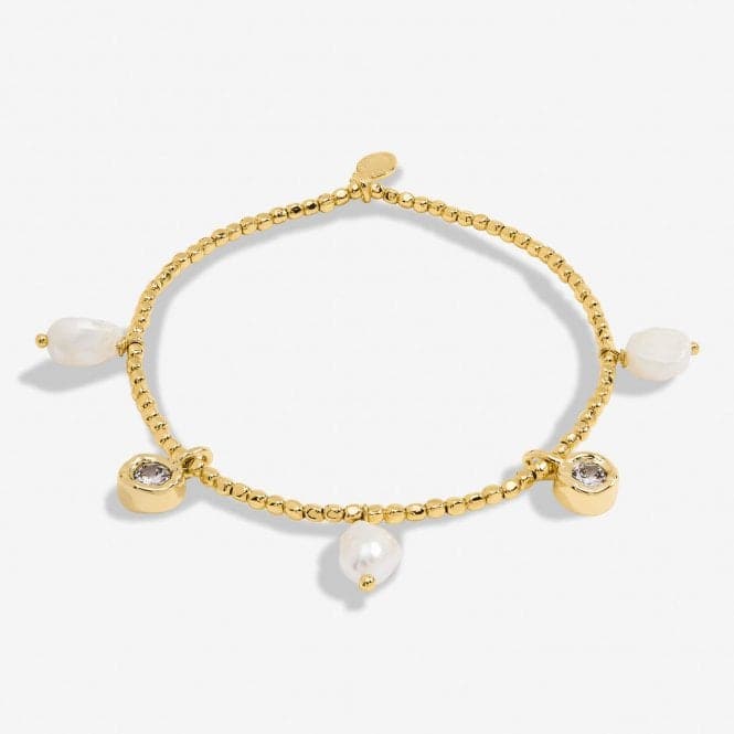 Solaria Baroque Pearl Gold Plated 17.5cm Bracelet 7159Joma Jewellery7159