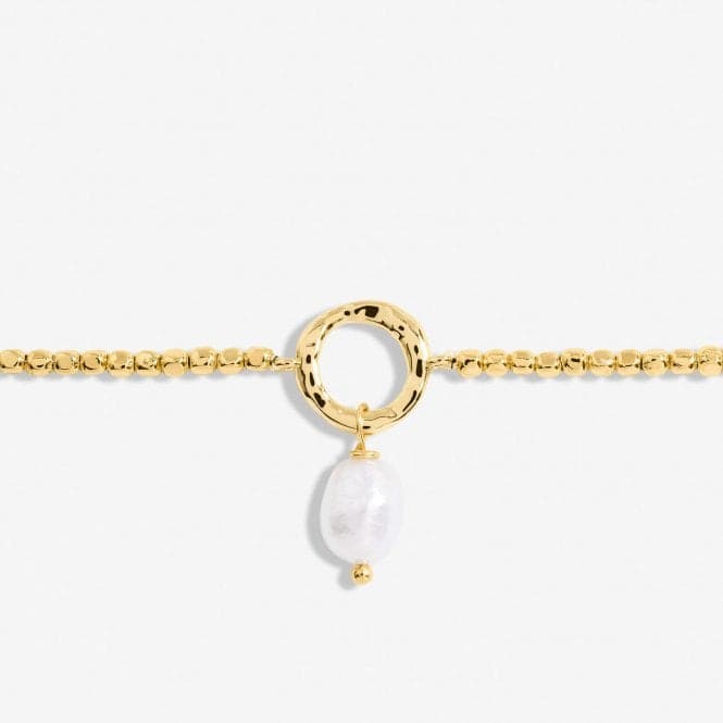 Solaria Baroque Pearl Gold Plated Loop 17.5cm Bracelet 7161Joma Jewellery7161