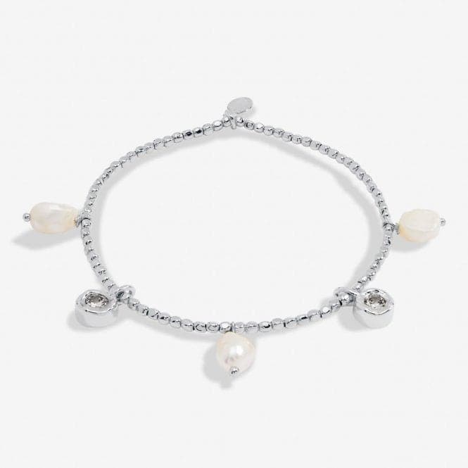 Solaria Baroque Pearl Silver Plated 17.5cm Bracelet 7149Joma Jewellery7149