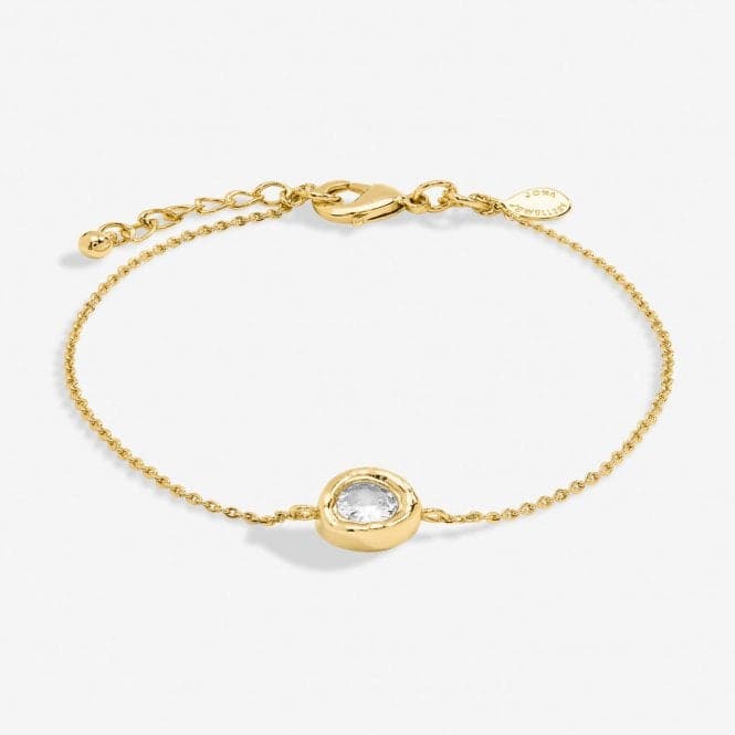 Solaria Zirconia Gold Plated 18cm + 3cm Bracelet 7164Joma Jewellery7164