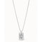 Soldier Silver Metal NecklaceUNOde50COL1679MTL0000U
