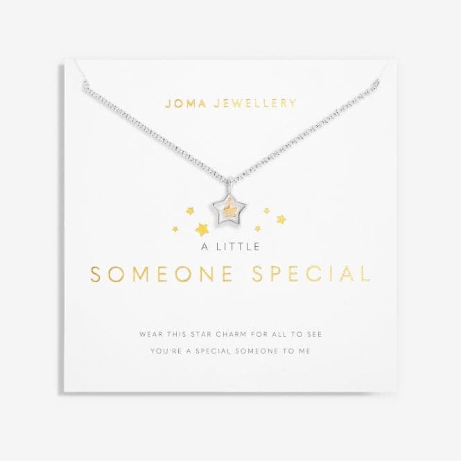 Someone Special Silver And Gold 46cm + 5cm Necklace 6114Joma Jewellery6114