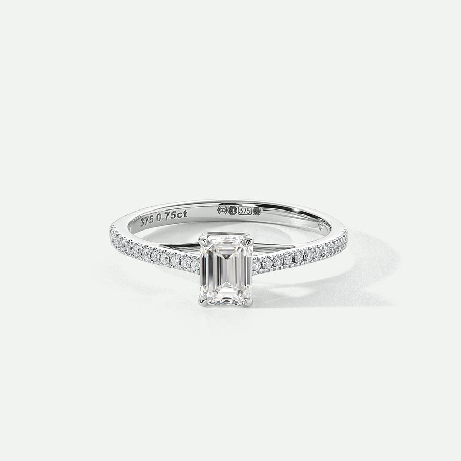 Sophia | 9ct White Gold 0.75ct tw Lab Grown Diamond RingCreated BrillianceBA0071359 - P