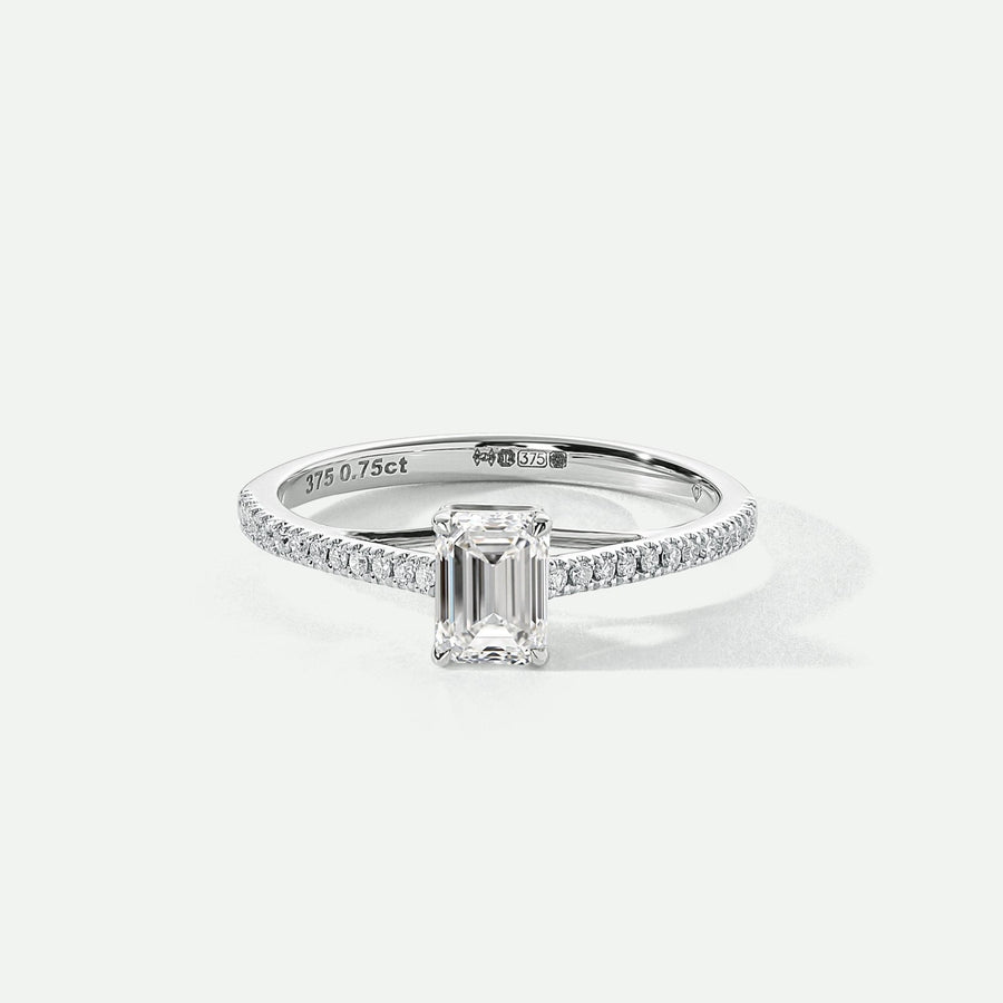 Sophia | 9ct White Gold 0.75ct tw Lab Grown Diamond RingCreated BrillianceBA0071359 - O