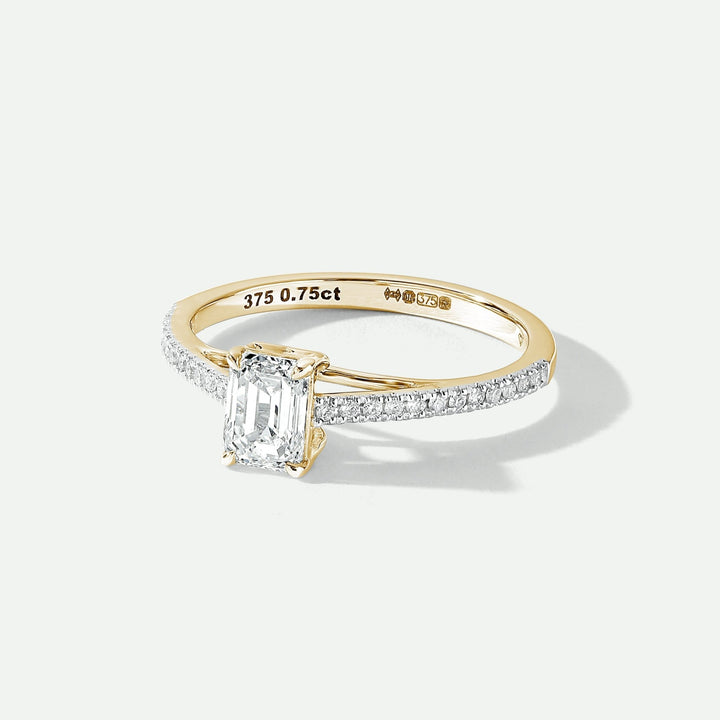 Sophia | 9ct Yellow Gold 0.75ct tw Lab Grown Diamond RingCreated BrillianceBA0071463 - M