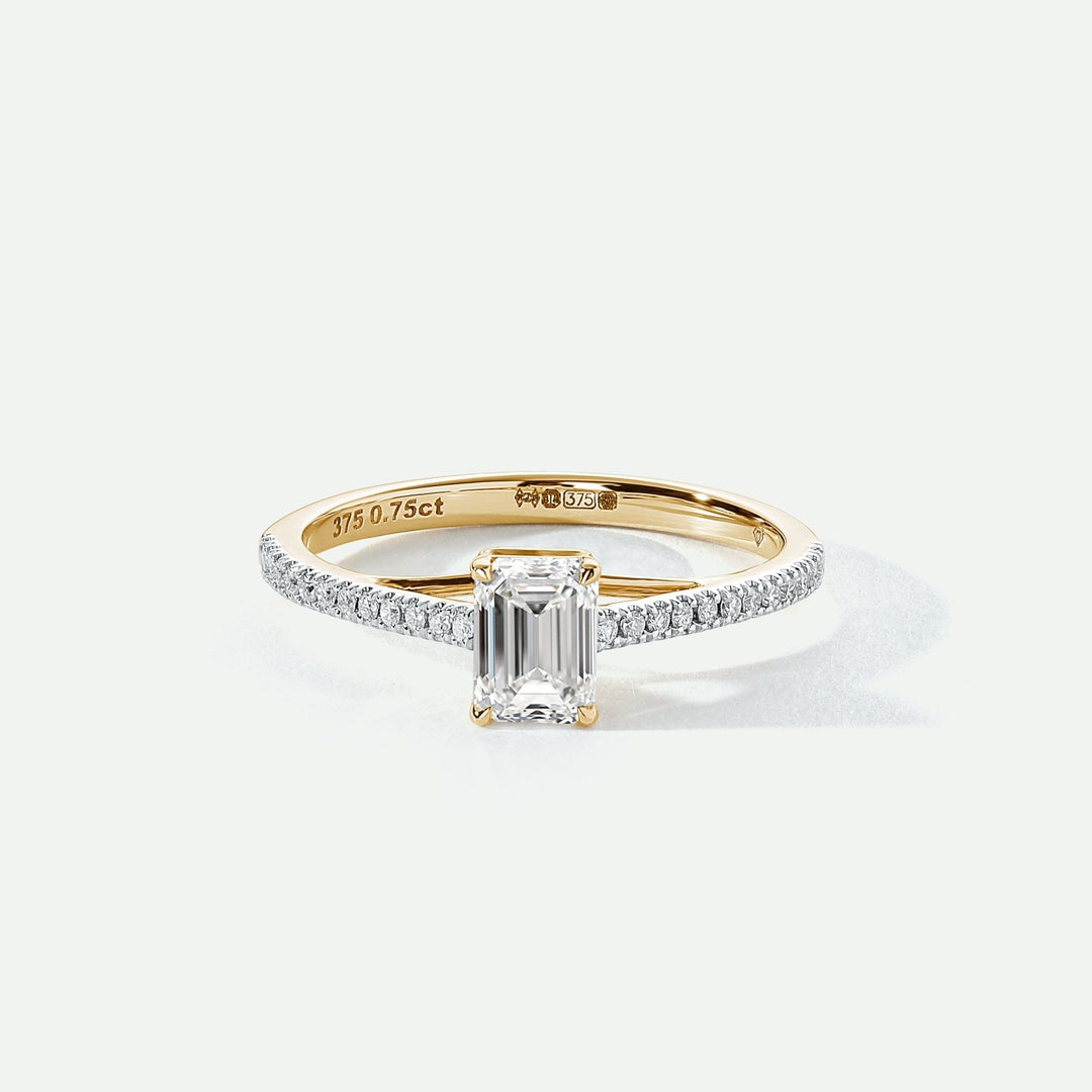 Sophia | 9ct Yellow Gold 0.75ct tw Lab Grown Diamond RingCreated BrillianceBA0071463 - M