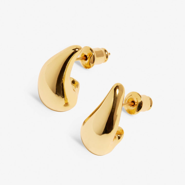 Soul Shine Droplet Gold Plated Earrings 7602Joma Jewellery7602