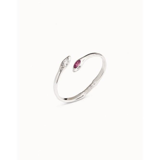 Spring Multicolor Metal Faceted Crystal BraceletUNOde50PUL2257MCLMTL0M