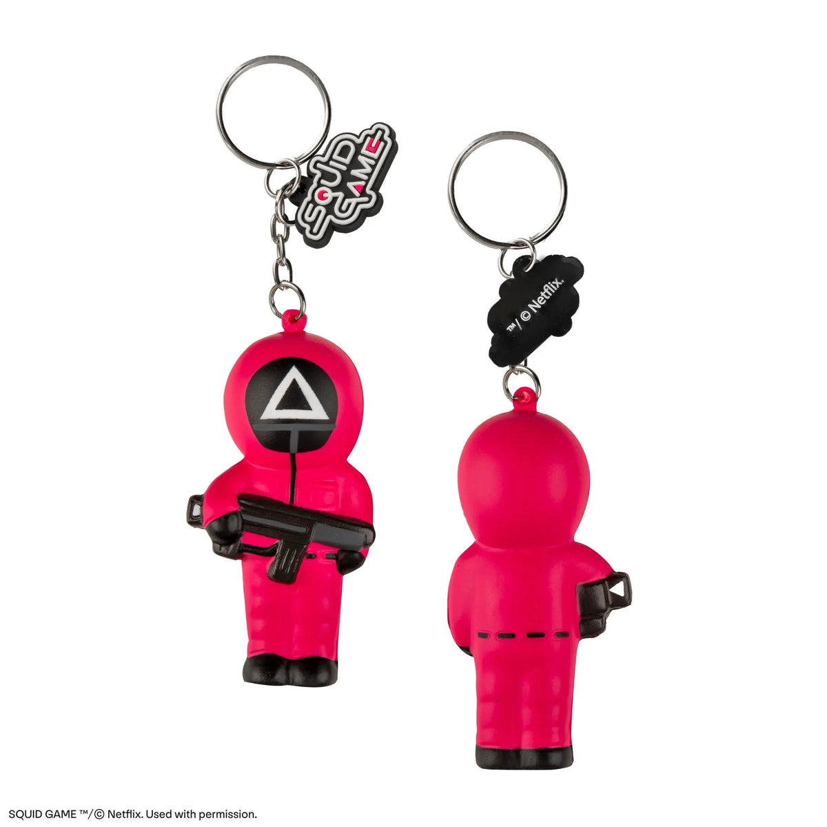 Squid Game Soldier Squishy Keychain CR2842