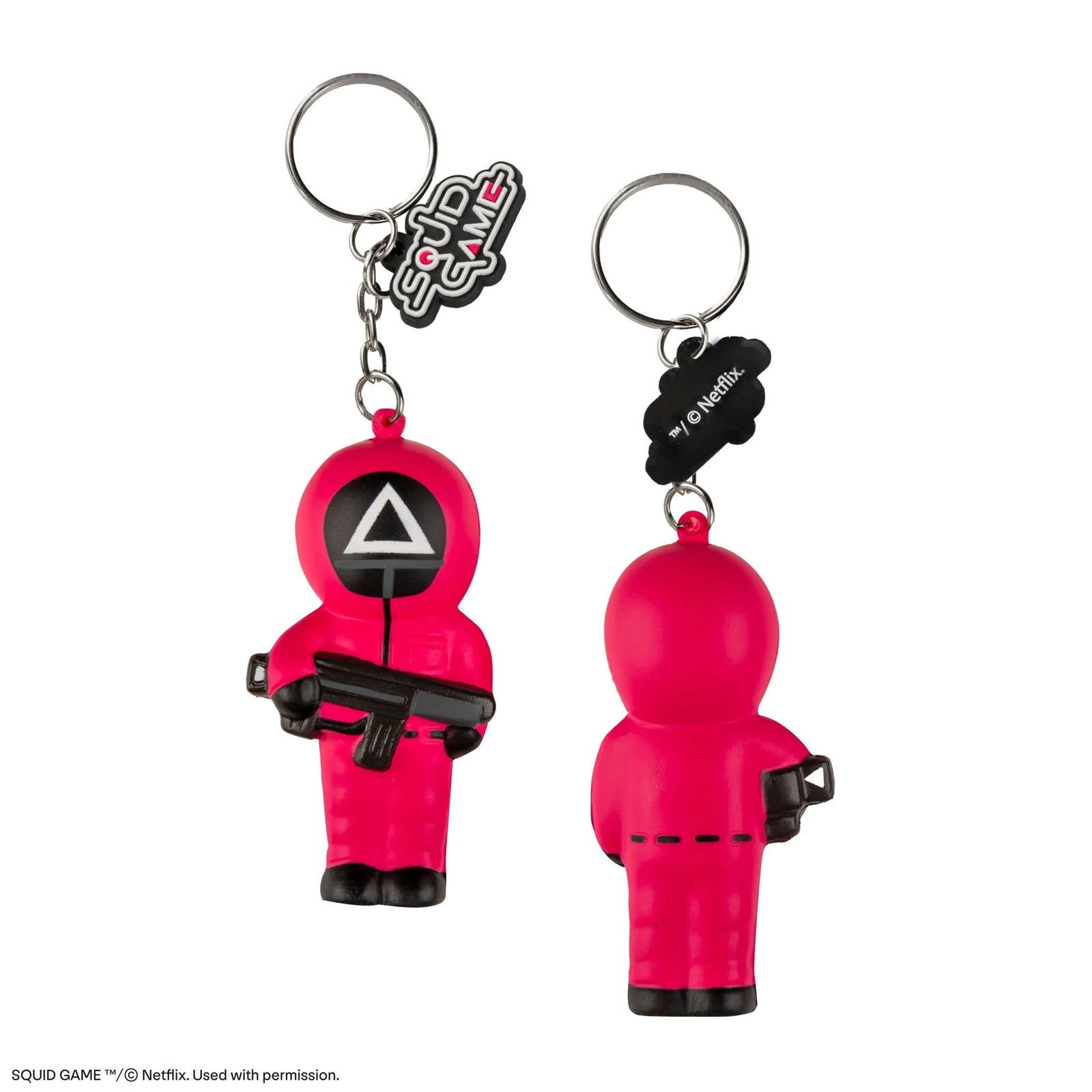Squid Game Soldier Squishy Keychain CR2842