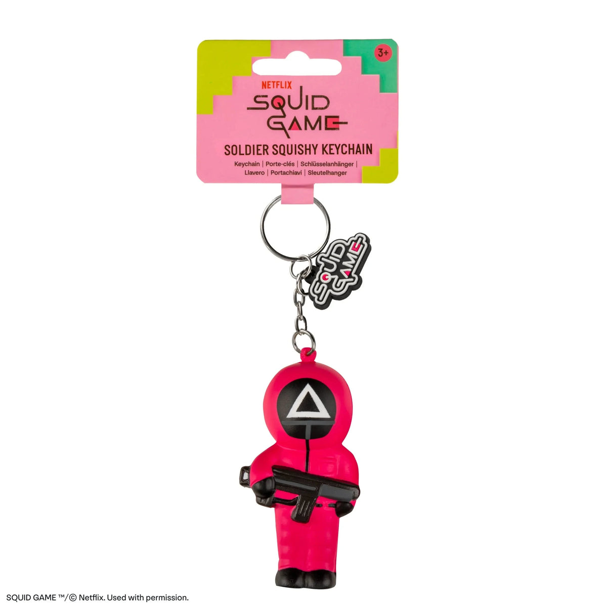 Squid Game Soldier Squishy Keychain CR2842