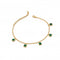 Square Green Agate Bracelet DL663Hot Diamonds x GemstonesDL663