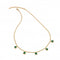 Square Green Agate Necklace DN183Hot Diamonds x GemstonesDN183