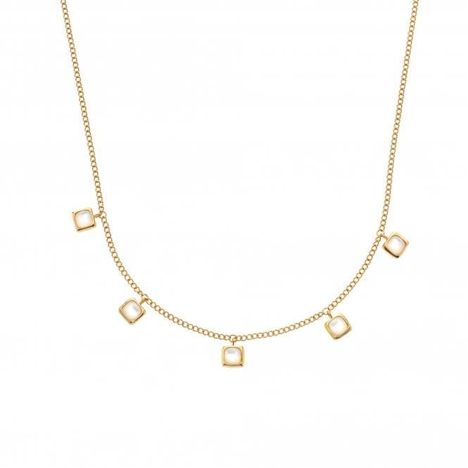 Square MOP Necklace DN182Hot Diamonds x GemstonesDN182