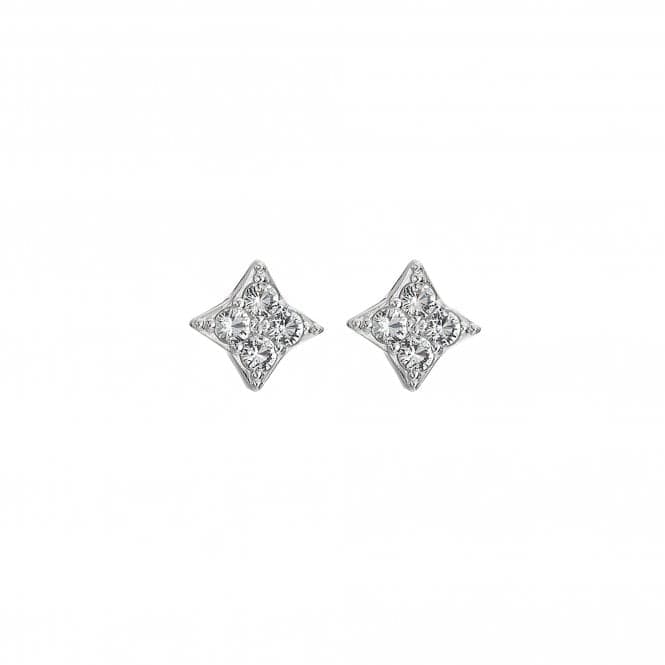 Squared Triangle Earrings DE747Hot DiamondsDE747