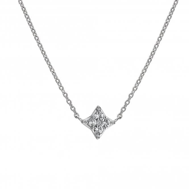 Squared Triangle Necklace DN174Hot DiamondsDN174