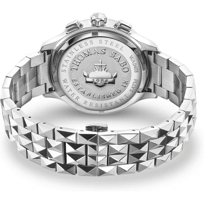 Stainless Steel Case Dial Silver - Coloured Watch WA0408 - 201 - 201Thomas Sabo WatchesWA0408 - 201 - 201