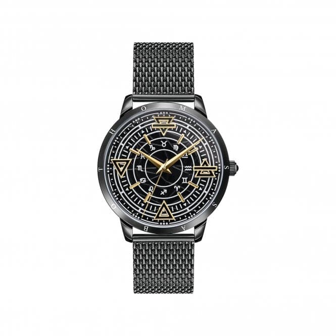 Stainless Steel Dial Black Elements Of Nature Mens Watch WA0389 - 202 - 203Thomas Sabo WatchesWA0389 - 202 - 203