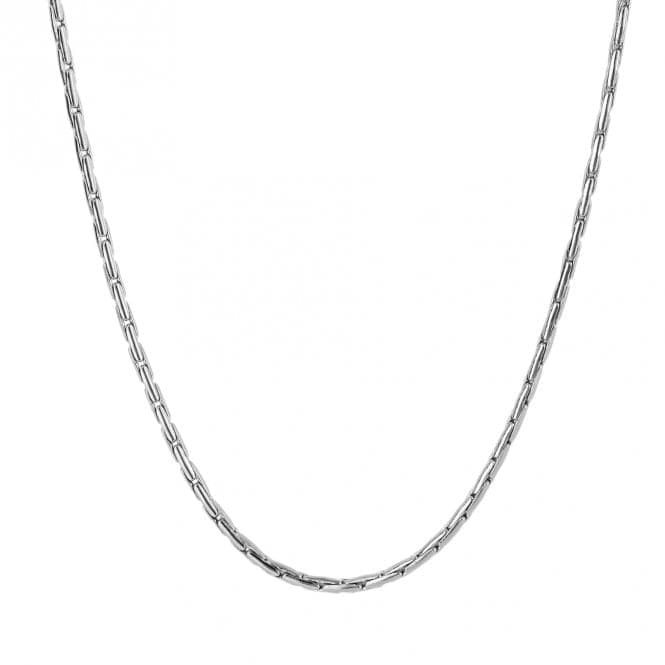 Stainless Steel Elongated 56cm Cardano Chain Necklace N4566Fred BennettN4566