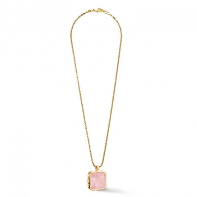 Stainless Steel Rose Gold Necklace 1200/10 - 1916Coeur De Lion1200/10 - 1916