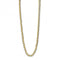 Stainless Steel Two Tone Spiga Link Necklace N4584Fred BennettN4584