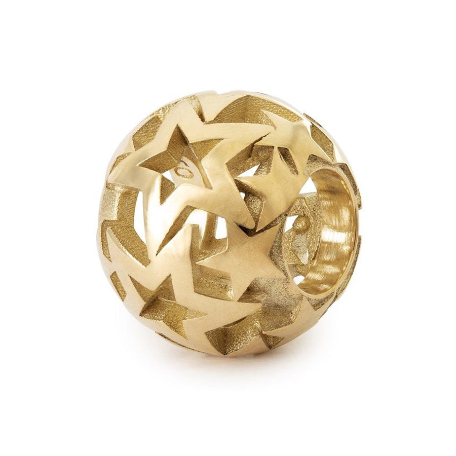 Star Blanket, Gold Classic Bead TAUBE - 00129TrollbeadsTAUBE - 00129