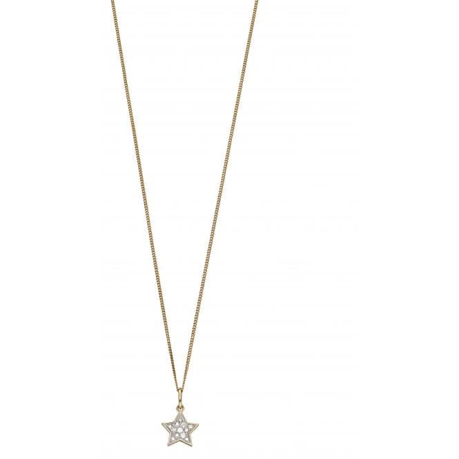 Star Diamond Yellow Gold Pendant GP2188Elements GoldGP2188