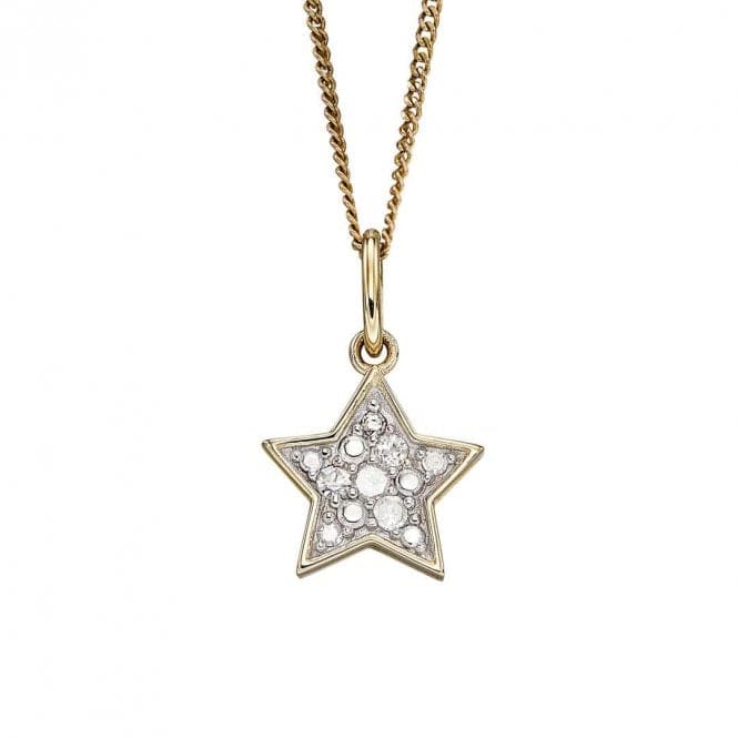 Star Diamond Yellow Gold Pendant GP2188Elements GoldGP2188