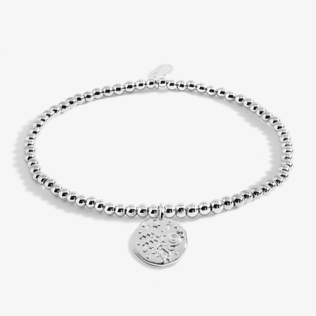 Star Sign A Little Aquarius Silver Plated Bracelet 7442Joma Jewellery7442