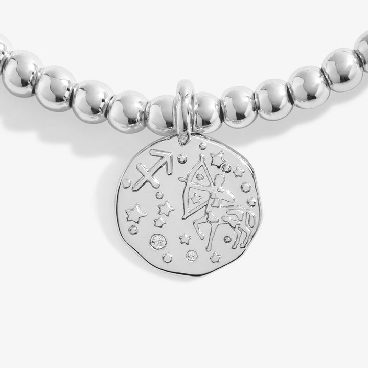 Star Sign A Little Sagittarius Silver Plated Bracelet 7440Joma Jewellery7440