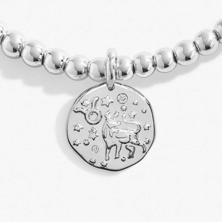 Star Sign A Little Taurus Silver Plated Bracelet 7445Joma Jewellery7445