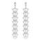 Stella Clip Star White Rhodium Plated Earrings 5617756Swarovski5617756