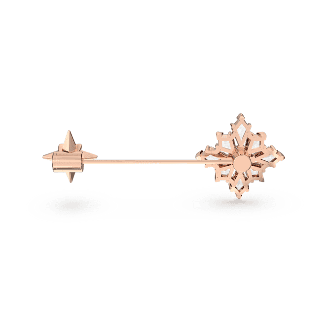 Stella Kite Cut Star White Rose Gold - tone Plated Brooch 5645377Swarovski5645377