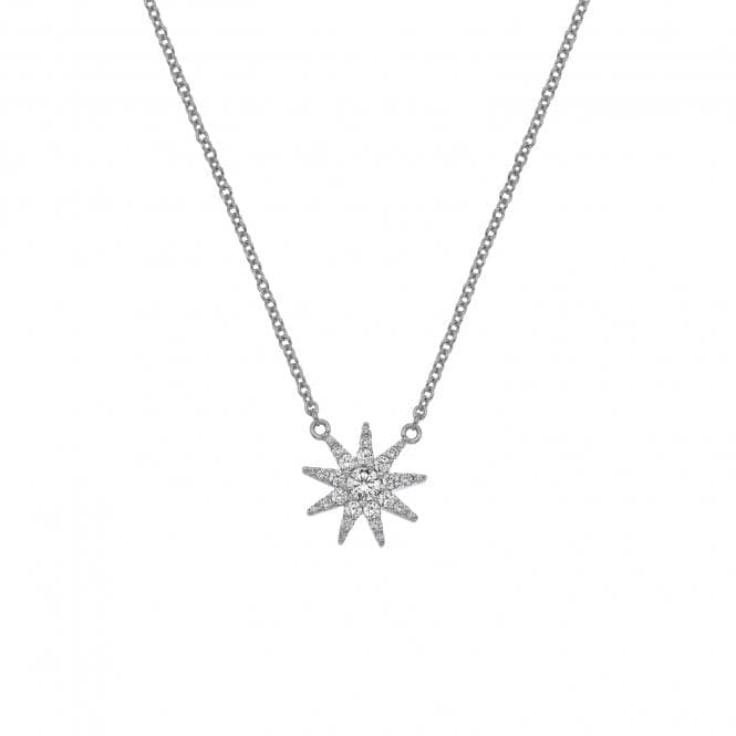 Stella Silver Plated Necklace EN008EmozioniEN008